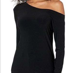 NWT Norma Kamali drop shoulder top